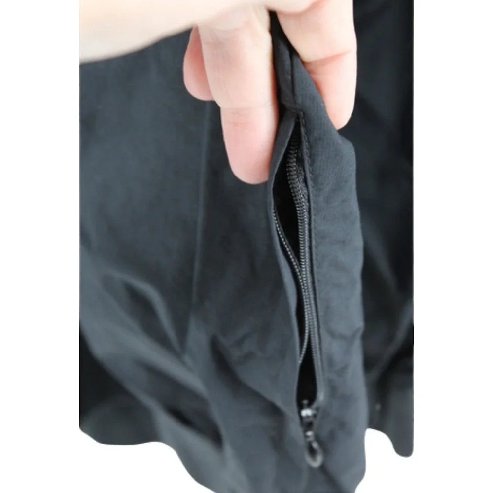 Nike Golf‎ Windbreaker Jacket Mens XL Black Pullover Swoosh Athletic Lightweight